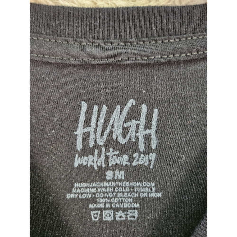 Hugh Jackman The Man The Music The Show World Tour 2019 T-shirt 100% Cotton - Picture 2 of 10